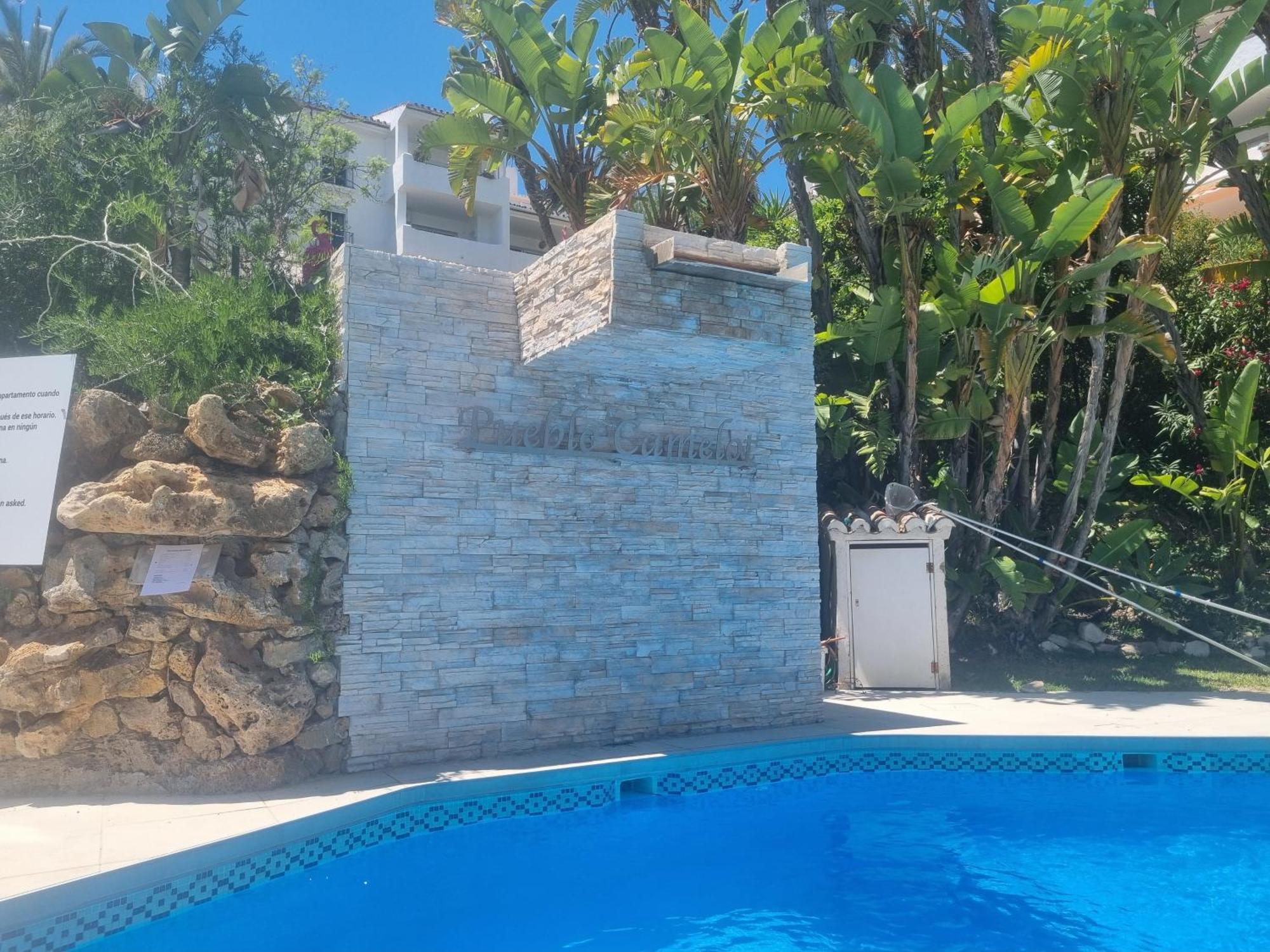 Pueblo Camelot El Castillo Manilva Bagian luar foto